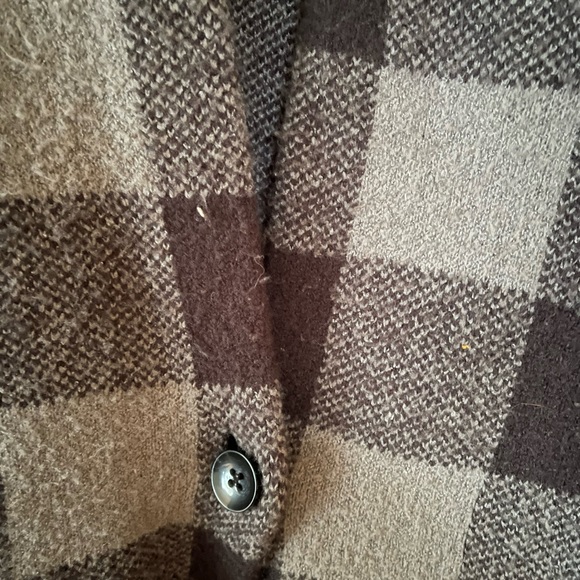 Dex plaid sweater jacket - Picture 2 of 5